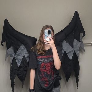 Halloween Blow Up Wings for Costumes